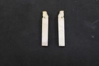 5　5　①石印材　獅子　10×10×60㎜