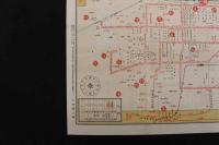 5　5　京都名勝案内図　京都市三條小橋西　佐々木旅館　昭和6年　両面印刷　約27.5×38.5㎝