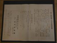 ２　5　京都市街地図　縮尺二万分之一　第三回増築工事落成御披露　法華倶楽部　約54×38㎝