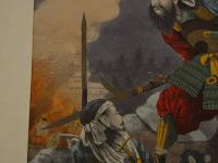 ２　5　歴史画　石版色刷　約35.5×27㎝