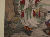 ２　5　歴史画②　石版色刷　約27×36㎝