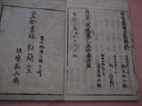 増補諸乗法数　菱屋孫兵衛　鈴木半兵衛　同治右衛門　乾坤２冊　弘簡堂　