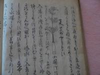 四季草木養活秘録　写本　