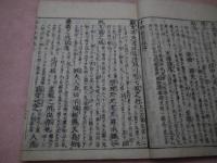 十四経絡発揮和解　巻の１~６　刊本３冊