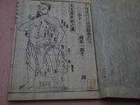 十四経絡発揮和解　巻の１~６　刊本３冊