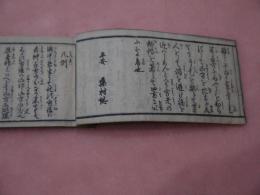 懐中方位図鑑　刊本 １冊