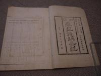 和訳　癰疽神秘灸経　孔版　全　１冊　