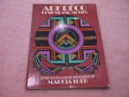 ART　DECO　DESIGNSAND　MOTIFS　MARCIA　LOEB　英文　７５P　