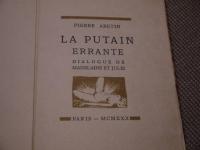 LA　PUTAIN　ERRANTE　PIERRE　ARETIN　彩色　１２図　１冊