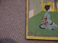 小学女礼式図解　１８×２４cm　彩色木版刷り　１３図　(十六から二十九)