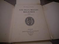 LES　PLUS　BELLES　RELIURES　装飾芸術　図版４２枚
