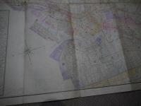 最新東京全図　約５４×７８cm　袋なし　１枚