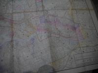 最新東京全図　約５４×７８cm　袋なし　１枚