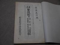 柔道整復術及　骨折・脱臼・骨端線・固定法　図解　佐藤風州画　肉筆画　写本　１冊