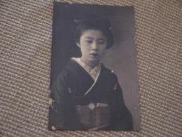 芸者　芸妓　写真館撮影　生写真　１９枚　絵ハガキ写真　１枚　計２０枚