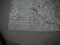 西国巡礼道中図　西国三十三所道中図　５８．５×６６．５cm　木版２色刷り　１枚