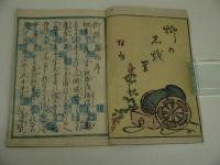 柳のしをり　１７丁　１７×１２cm　彩色木版刷り　１冊