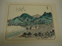 敦賀十勝　限定２００部　内田アート　約２７×３５cm　彩色木版刷り　１０枚