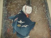 能楽人形集　彩色木版刷り　３０図　４２．５×３０cm　１帖　
