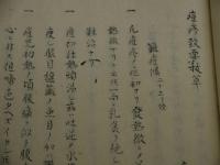 痘疹方函　痘疹救逆方抜萃　６丁　痘疹致要抜萃　５丁　写本　１冊