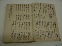 諸御法事記　二番　東本願寺流　写本　１冊　