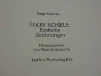 EGON　SCHIELE　Erotisehe　Zeichnungen　ケルン　９０P　独文　１冊　