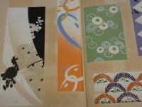 菊百趣　34×44㎝　見開き12図　彩色木版刷　上巻のみ　１帖
