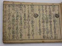 和名集并異名製剤記　刊本　上下巻　１冊