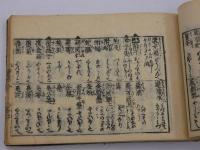 新版合類　薬種名寄帳　刊本　１冊　