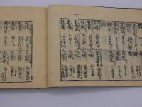 新版合類　薬種名寄帳後集　刊本　１冊
