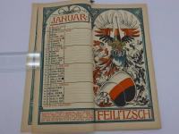Munchener　Kalender　１９０９　ミュンヘンカレンダー　独文　１冊
