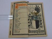 Munchener　Kalender　１９０７　ミュンヘンカレンダー　独文　１冊