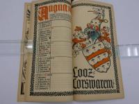 Munchener　Kalender　１９０７　ミュンヘンカレンダー　独文　１冊
