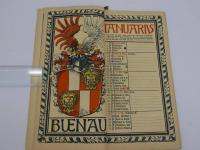 Munchener　Kalender　１９０８　ミュンヘンカレンダー　独文　１冊　
