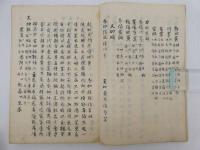 医方問余婦人科　写本 １冊