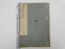 医方問余幼科　延宝７年後跋　写本　１冊