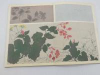 こうりん模様　彩色木版刷　２帖　１帙