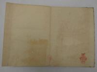 華布乃泉　コロタイプ印刷　見開２面　色刷　１帖
