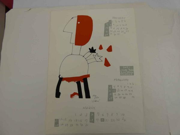 Yokohama Kaidashi Kikō - Calendar (ヨコハマ買い出し紀行(風見