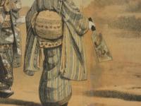 美人十二カ月(仮題)　石版彩色　１２図　１帖