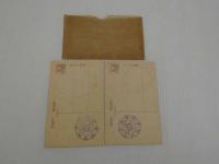 絵葉書　開校３０年紀念　女子高等師範学校　２枚　