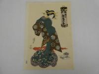 複製木版画　浮世絵　７枚　歌麿　国貞