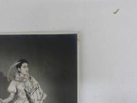 春日野八千代⑥　サイン入り　ブロマイド　絵葉書　１枚