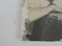 春日野八千代④　サイン入り　ブロマイド　絵葉書　１枚