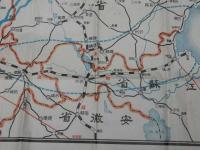 北支事変方面概見図　１枚