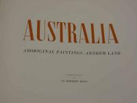 AUSTRAIA　ABORIGINAL　PAINTINGS－ARNHEMLAND　アーネムランドにおけるアボリジニの絵画　英文　１冊