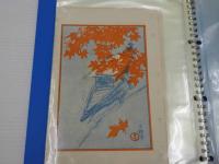 平福百穂　画集からの抜き取り？　アルミ版リトグラフ　38枚