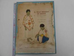 Indian Dress in Mexico Volume Ⅱ 英文他　デザイン図３６枚　写真５枚　カラー図１揃