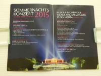 Sommernachtskonzert（夏夜のコンサート） 2015 ウィーンフィルハーモニー　英文解説あり　DVD　1巻