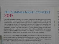 Sommernachtskonzert（夏夜のコンサート） 2015 ウィーンフィルハーモニー　英文解説あり　DVD　1巻